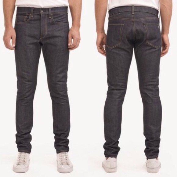 rag and bone raw denim